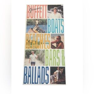 Jimmy Buffett Boats Beaches Bars & Ballads Box Set of 8 CDs